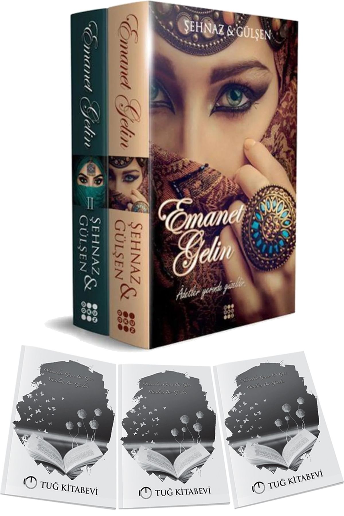 Dokuz Yayınları Emanet Gelin Serisi Ciltli Şehnaz&Gülşen 2 Kitap + Hediyeli
