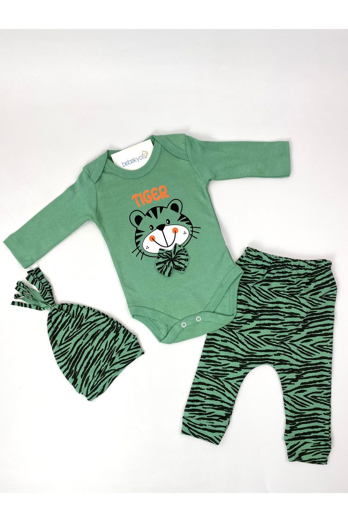 bebekyol Tiger Figürlü Bebek Takım