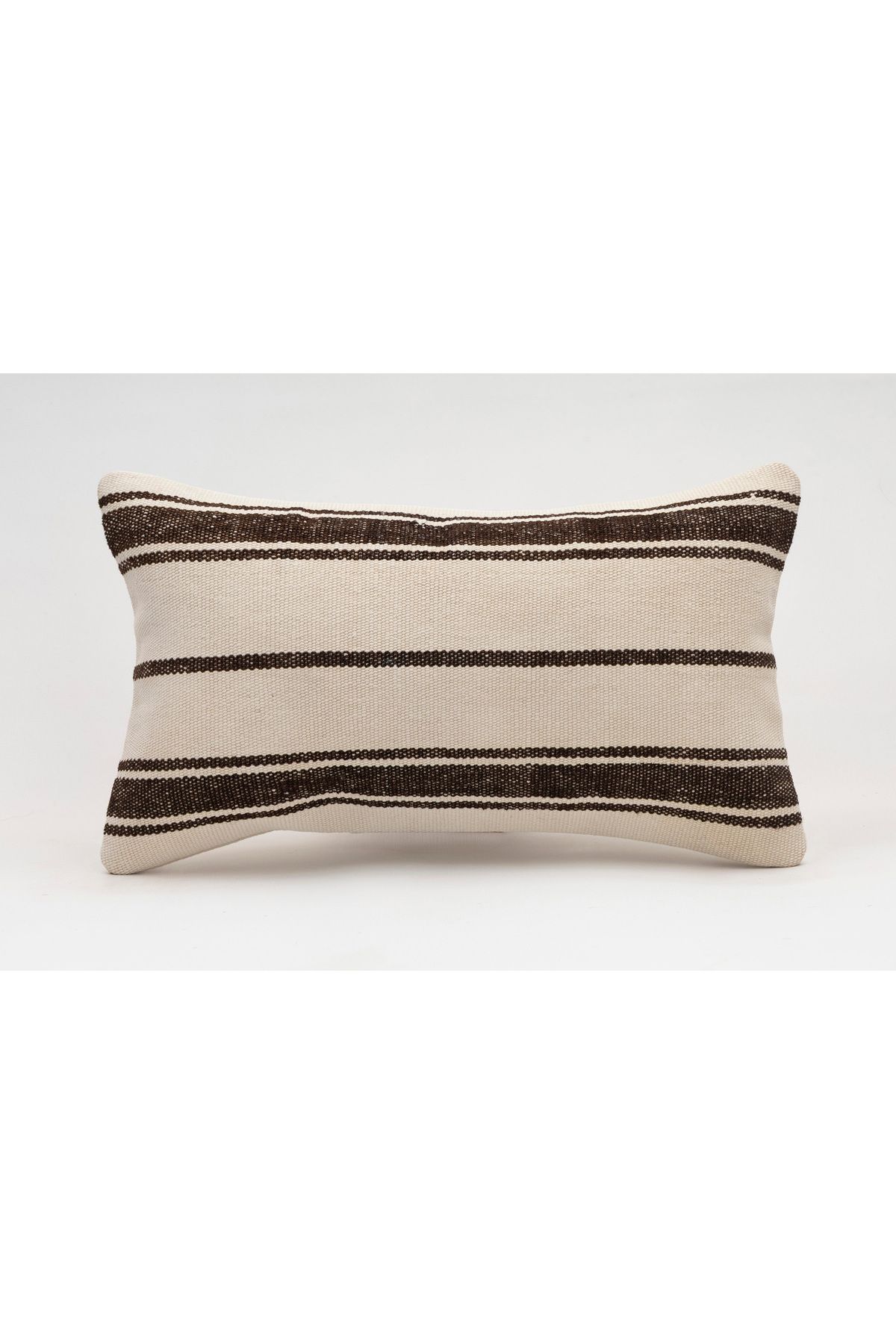 Kilim Whole Sale El Yapımı Kilim'den Yapılmış Vintage Kırlent Kılıfı, Yün, 30x50 Cm