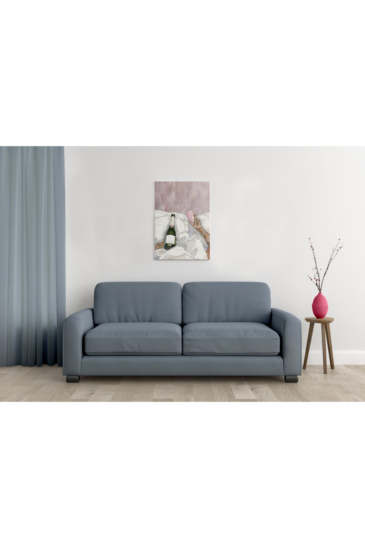 waspandhornet Temalı Minimalist Tablo