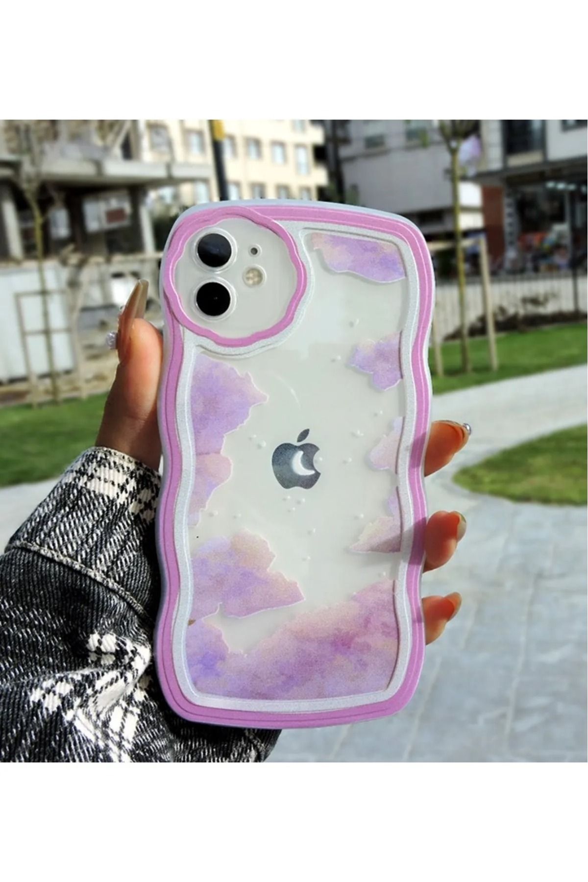 LUXKLAS iphone 11 desen baskılı darbeye karşı dayanıklı kılıf