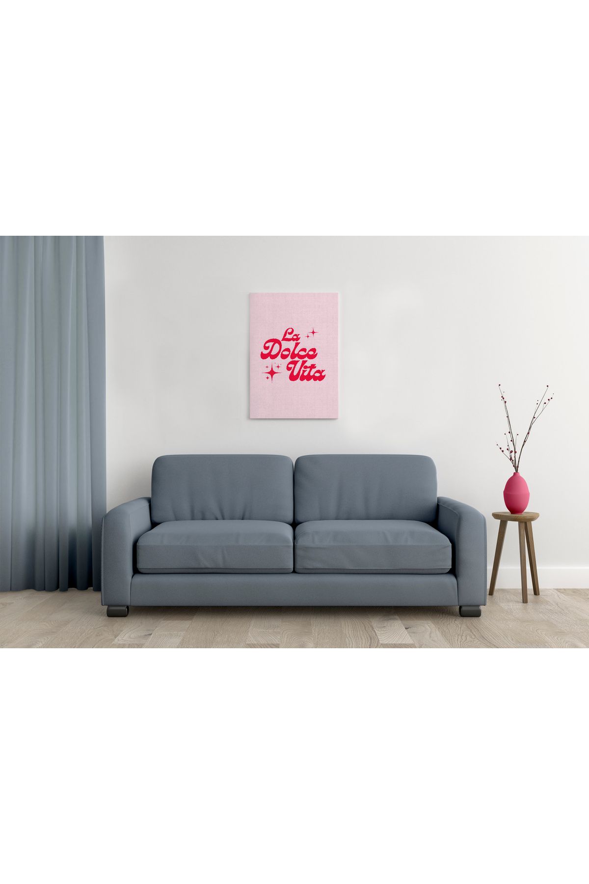 waspandhornet La Dolce Vita Pembe MDF Tablo