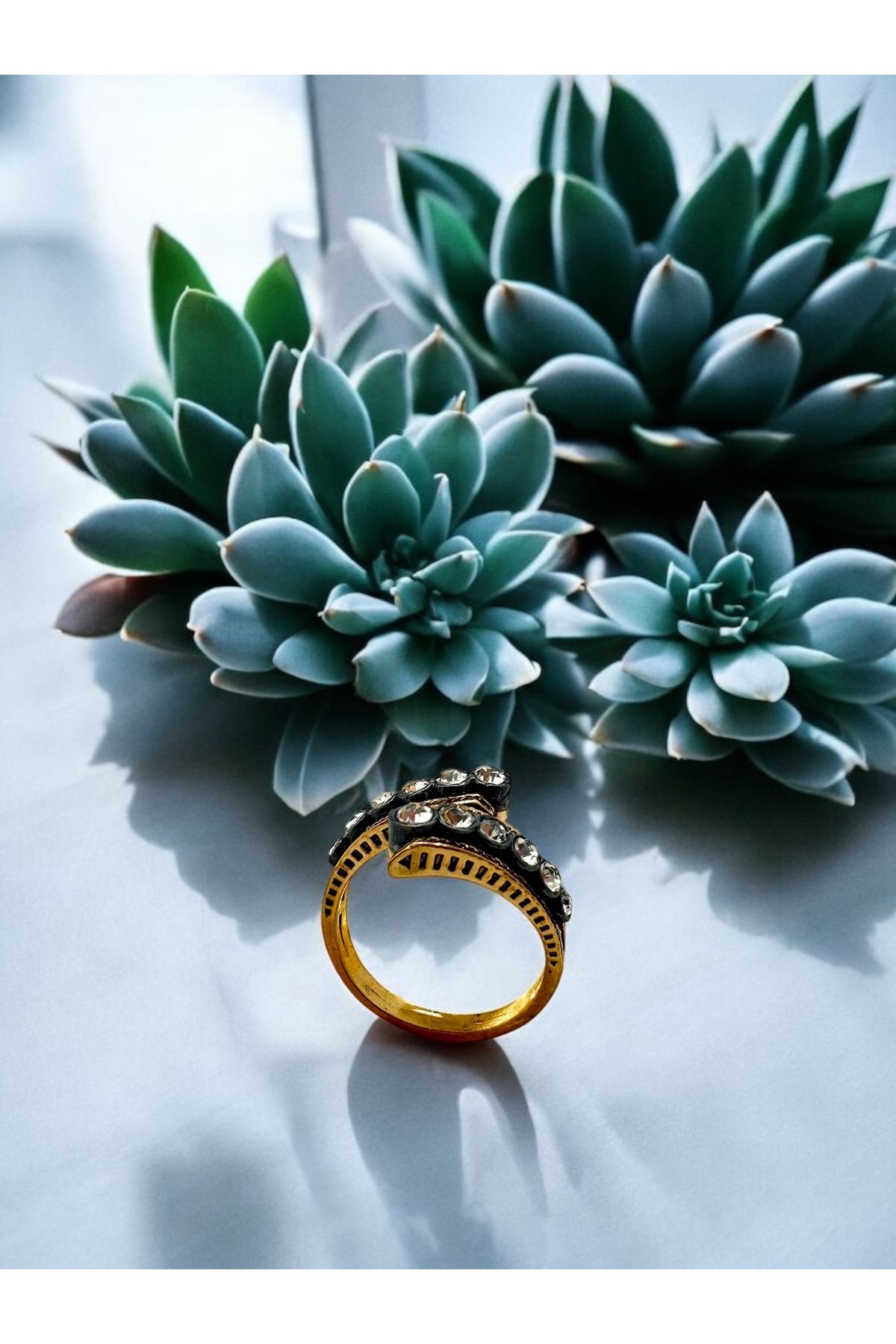 FUYA JEWELLERY Elmas Montür Yüzük