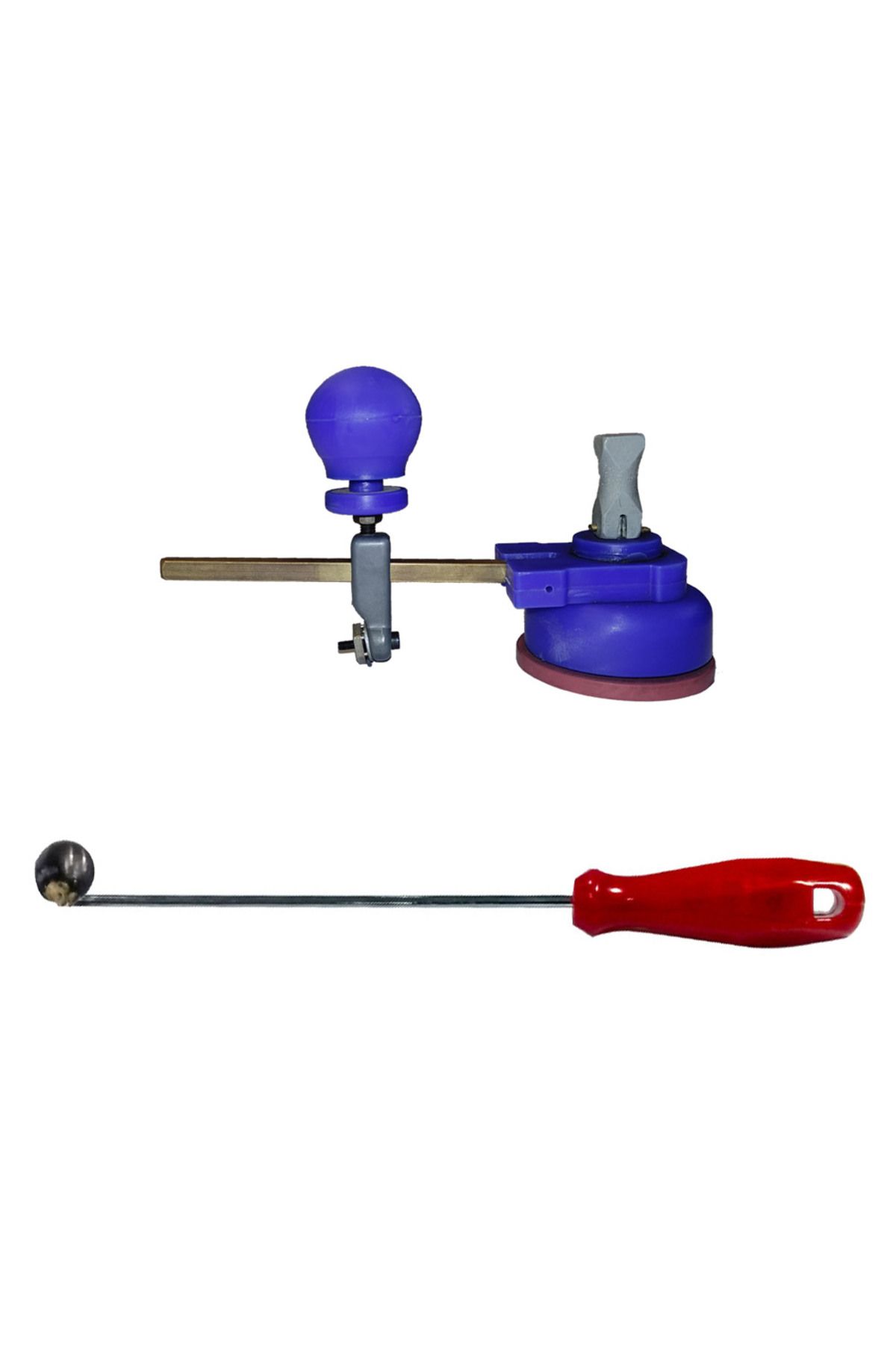 swilex Nikken Rulmanlı Açılı Doğalgaz Isıcam Menfez Açma Seti, Cam Pergel 25 cm + Tokmak