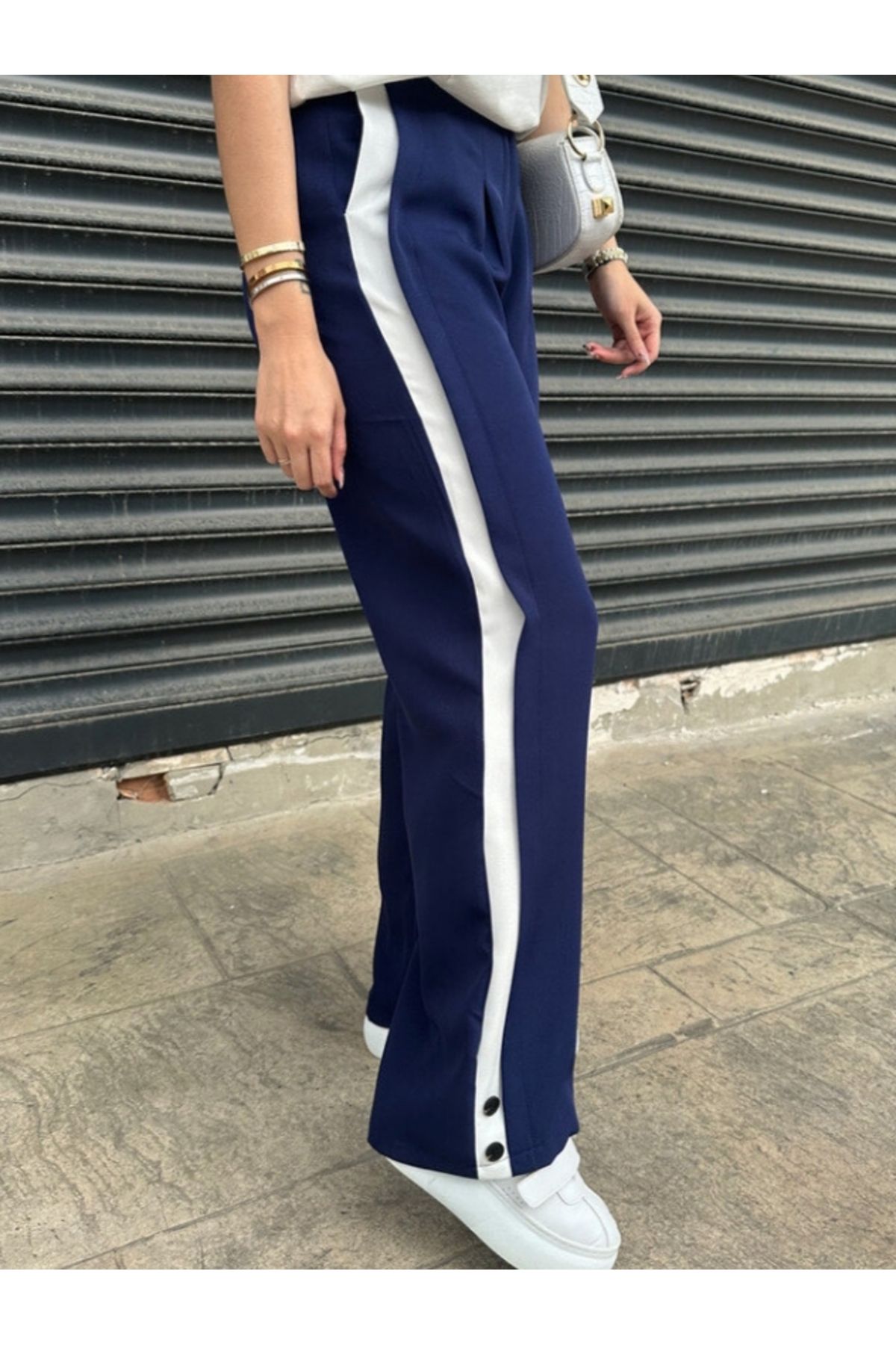 mai butik kadın kumaş pantolon palazzo