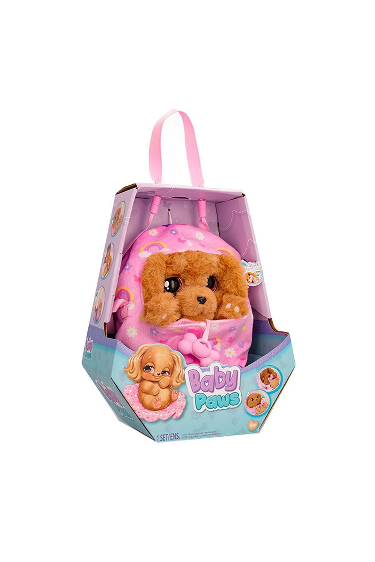 melfxxl eticaret BAW01000 Baby Paws Sesli Yavru 20 cm Peluş
