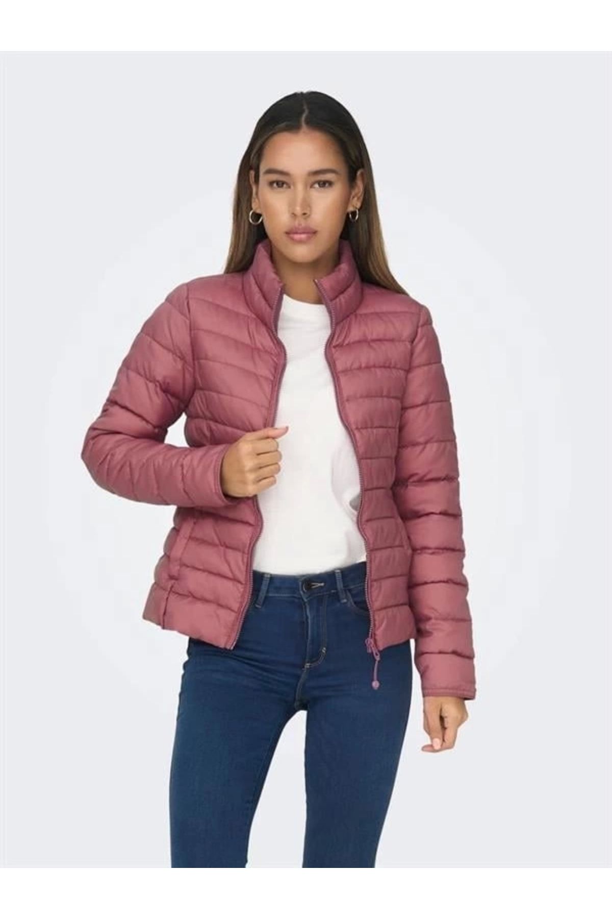 Lale Moda Kaz Tüyü Şişme Mont SIYAH