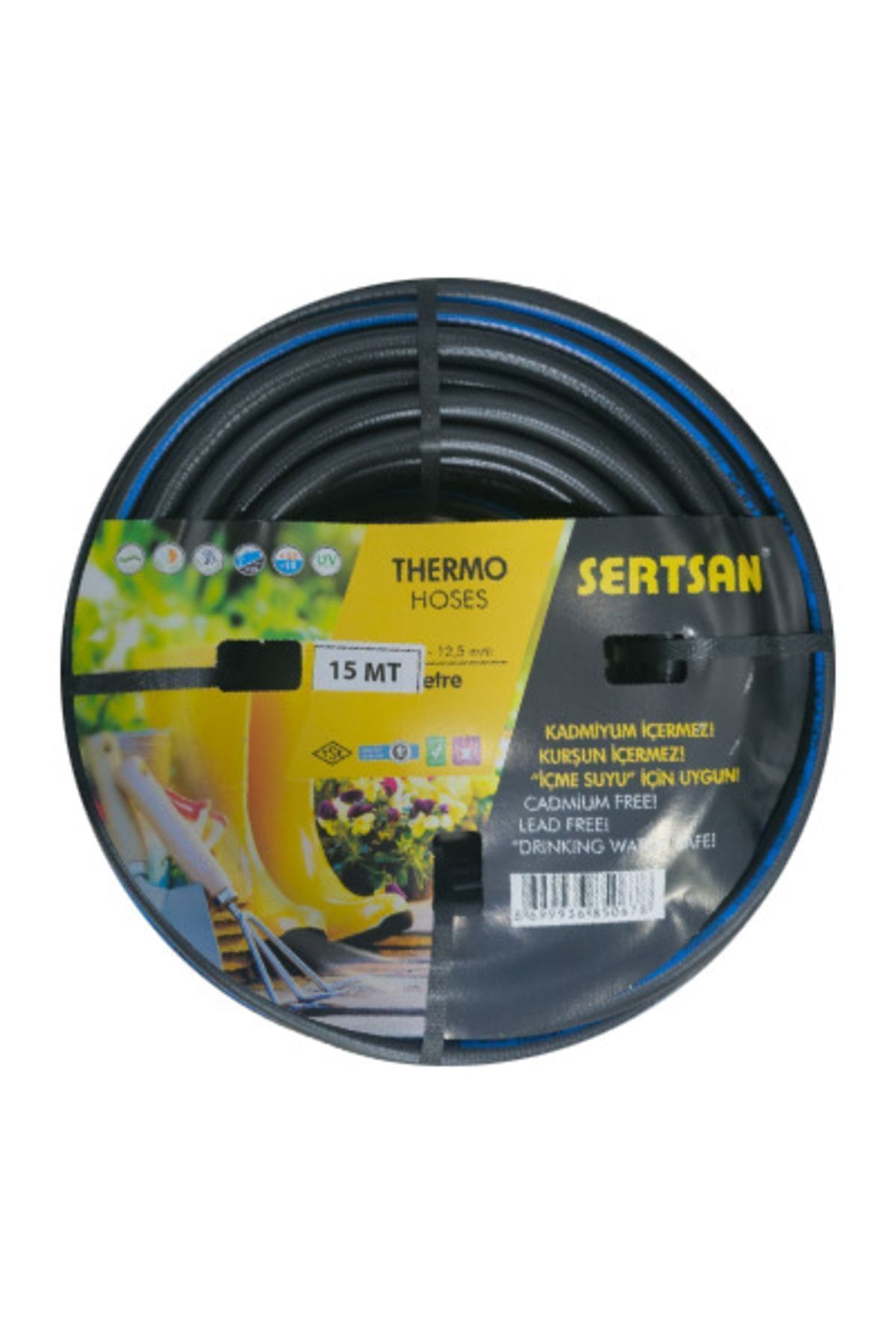 Sertsan Market Tipi Termo Kauçuk Hortum 15 Metre