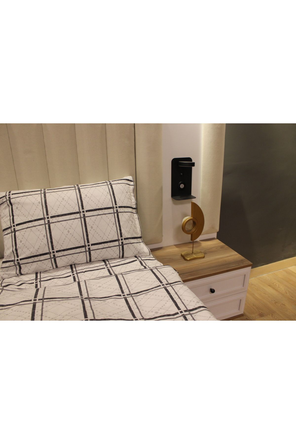 Selimbey Home Plaid %100 Pamuk Çift Kişilik NEVRESİM TAKIMI |