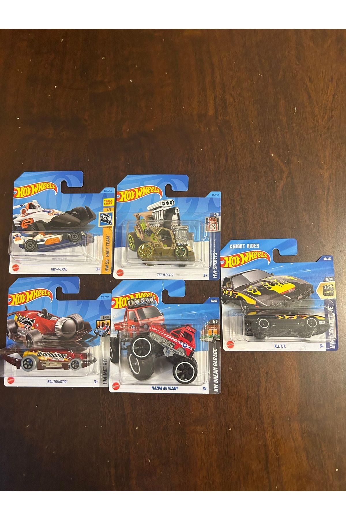 Hotwhells Hotwheels Tekli Araba 5li