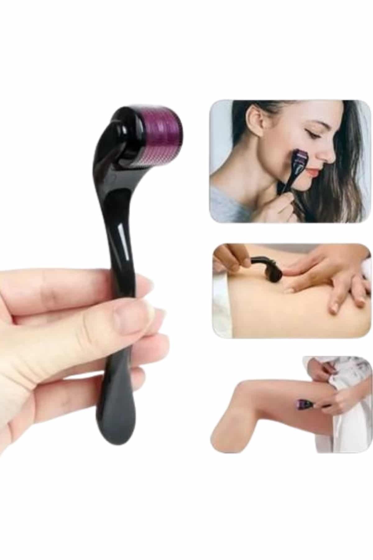 Clevora-Titanium Tip Derma Roller 540 Needles 1 mm Suitable for Pore Reduction Acne Marks 3