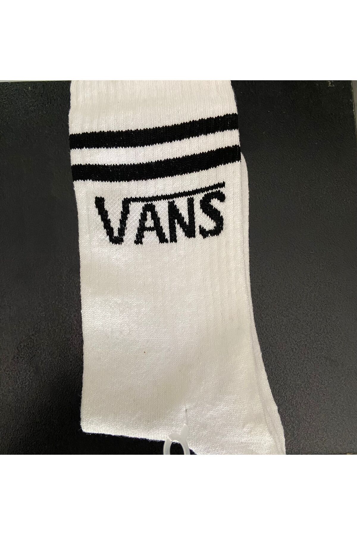 AyganStore Unisex Desenli Çorap Renkli Beyaz Kolej Tenis Çorap