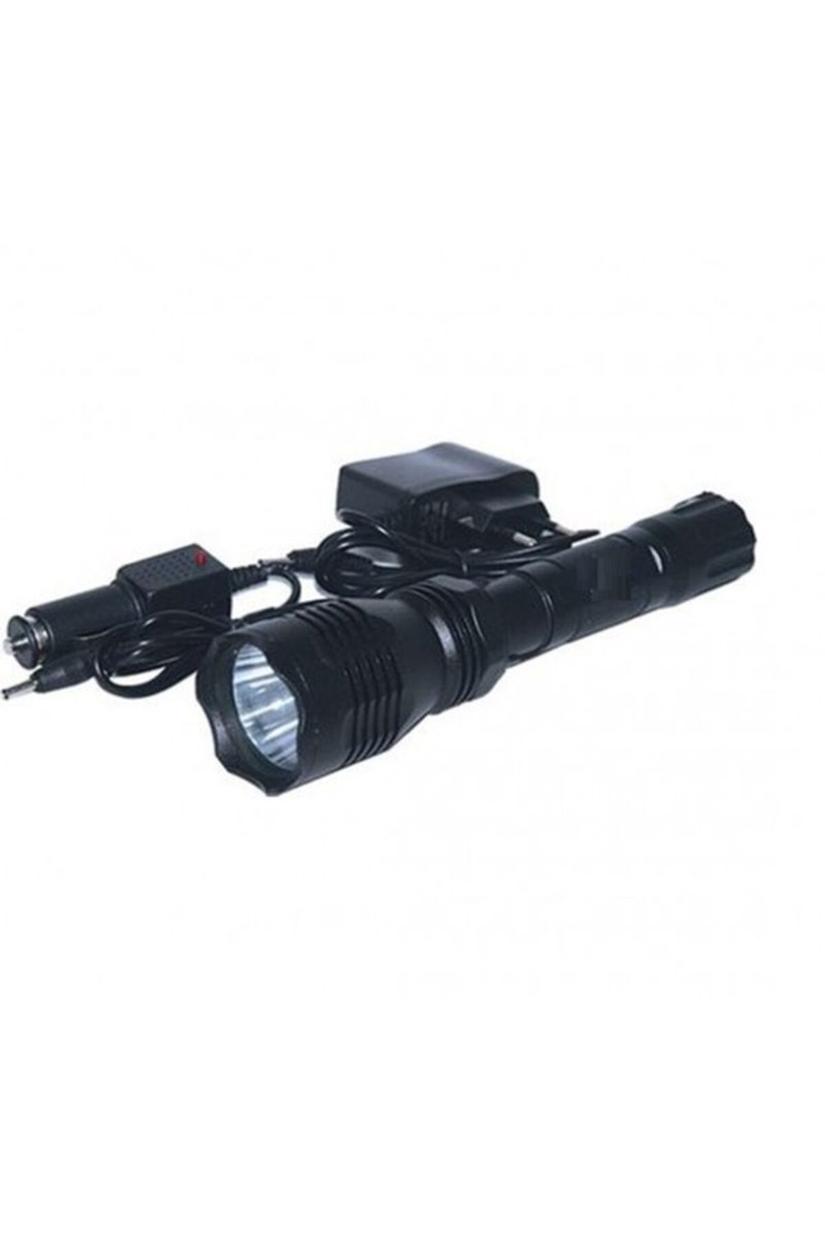 swilex Alüminyum Şarjlı Zoom'lu El Feneri F-6055