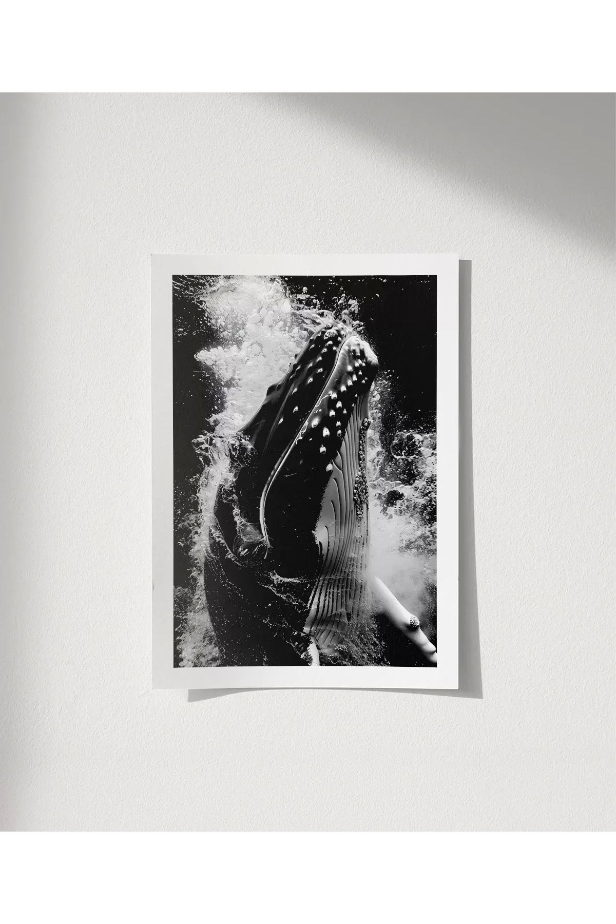 VOGLOO Çerçevesiz Poster Derinliklerden Gelen Güç