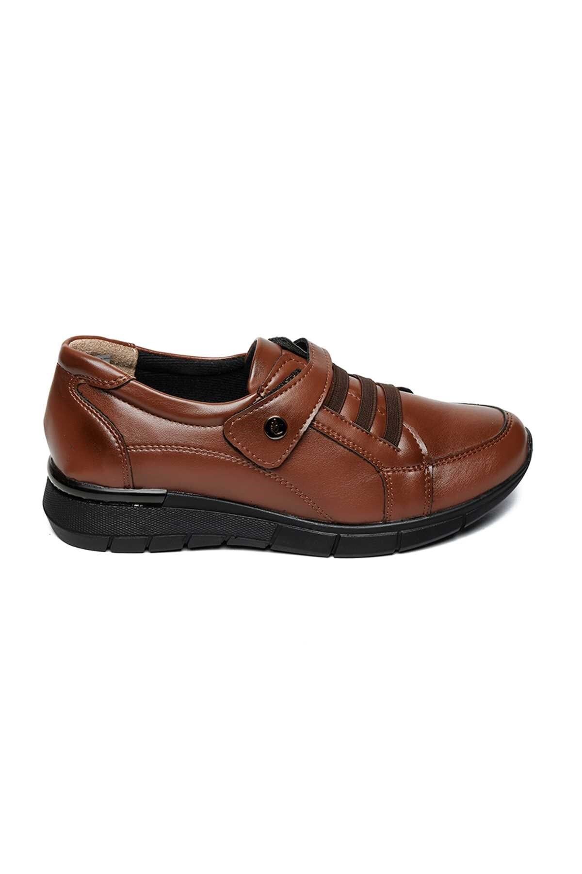 Bestello Cırtlı Poli Taban Comfort 018-F202-25K Kadın Ayakkabı