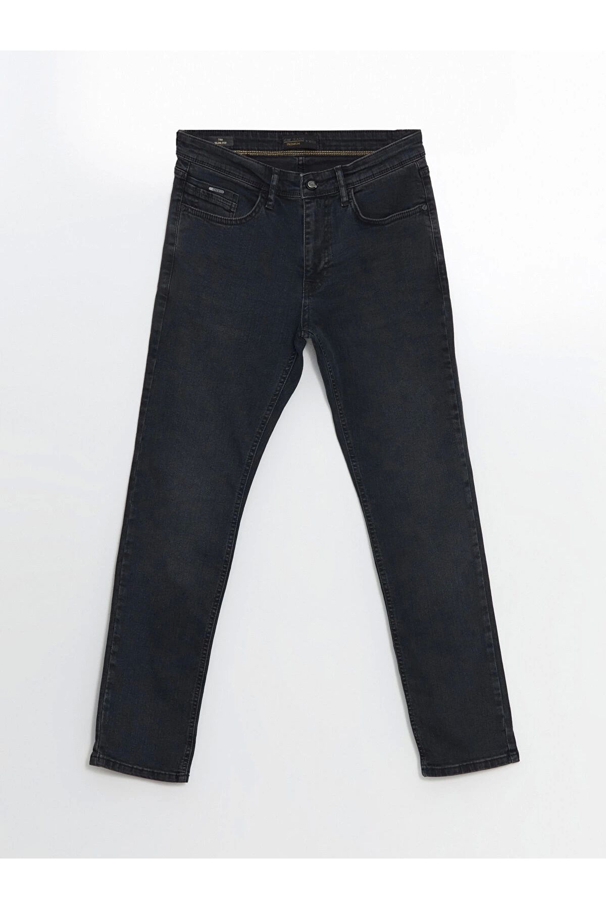 LC Waikiki LCW Jeans Antrasit 750 Slim Fit Erkek Jean Pantolon