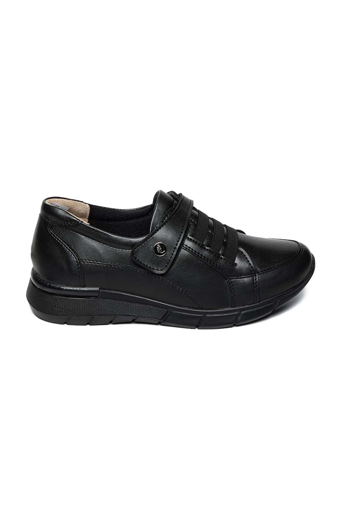Bestello Cırtlı Poli Taban Comfort 018-F202-25K Kadın Ayakkabı