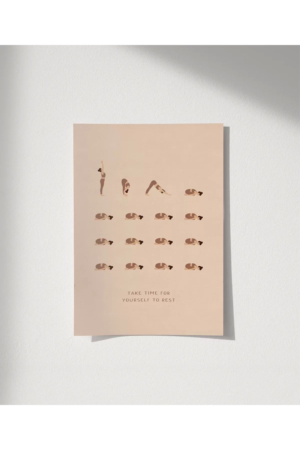 VOGLOO Çerçevesiz Poster Kendine Dön
