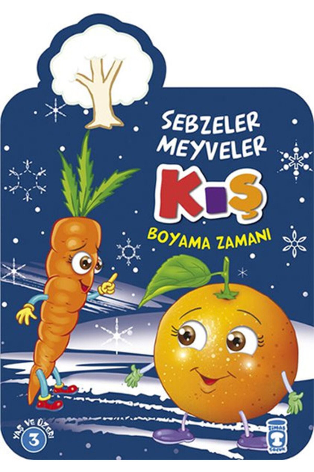 Destek Yayınları Kış Boyama Zamanı