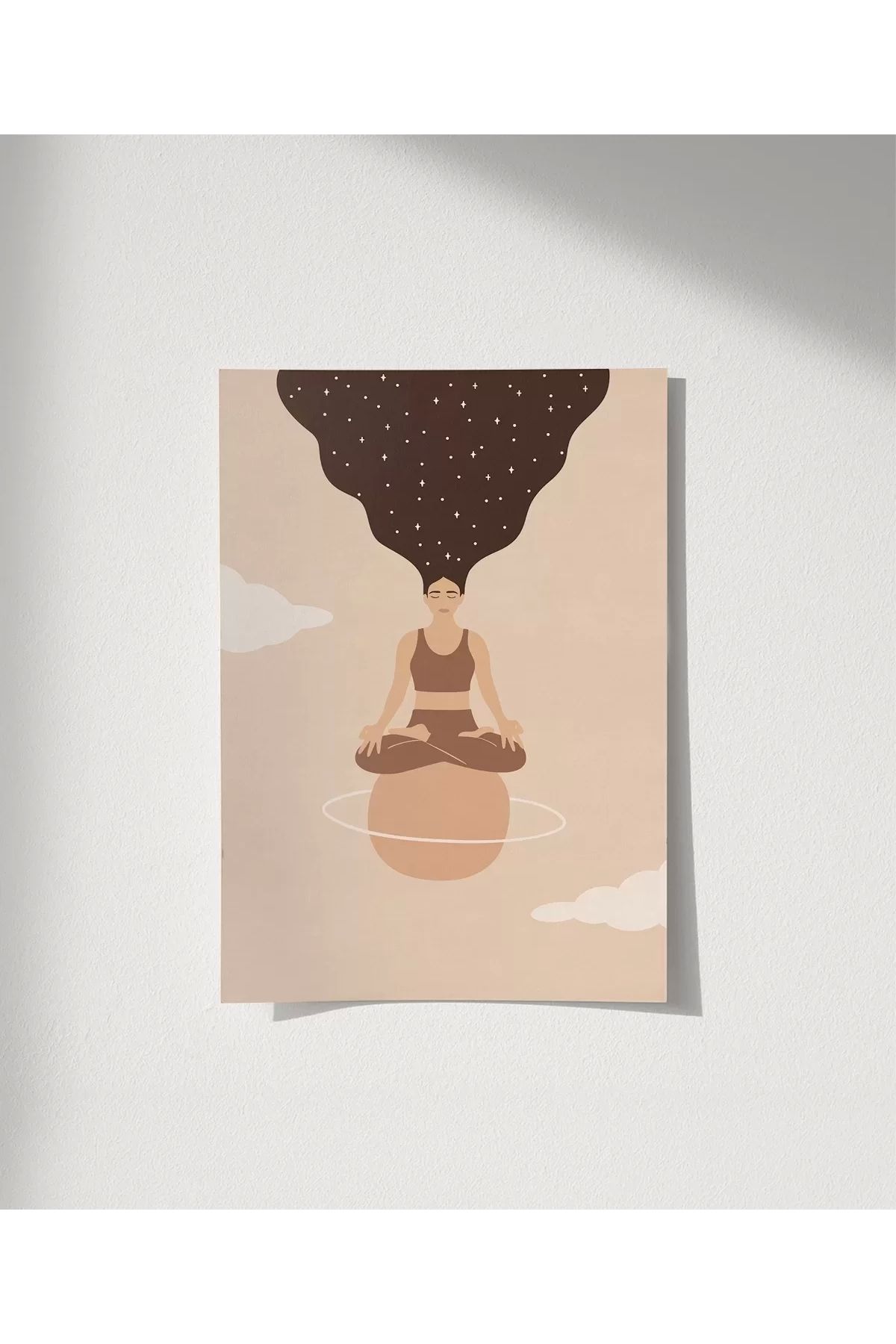 VOGLOO Çerçevesiz Poster Kozmik Denge