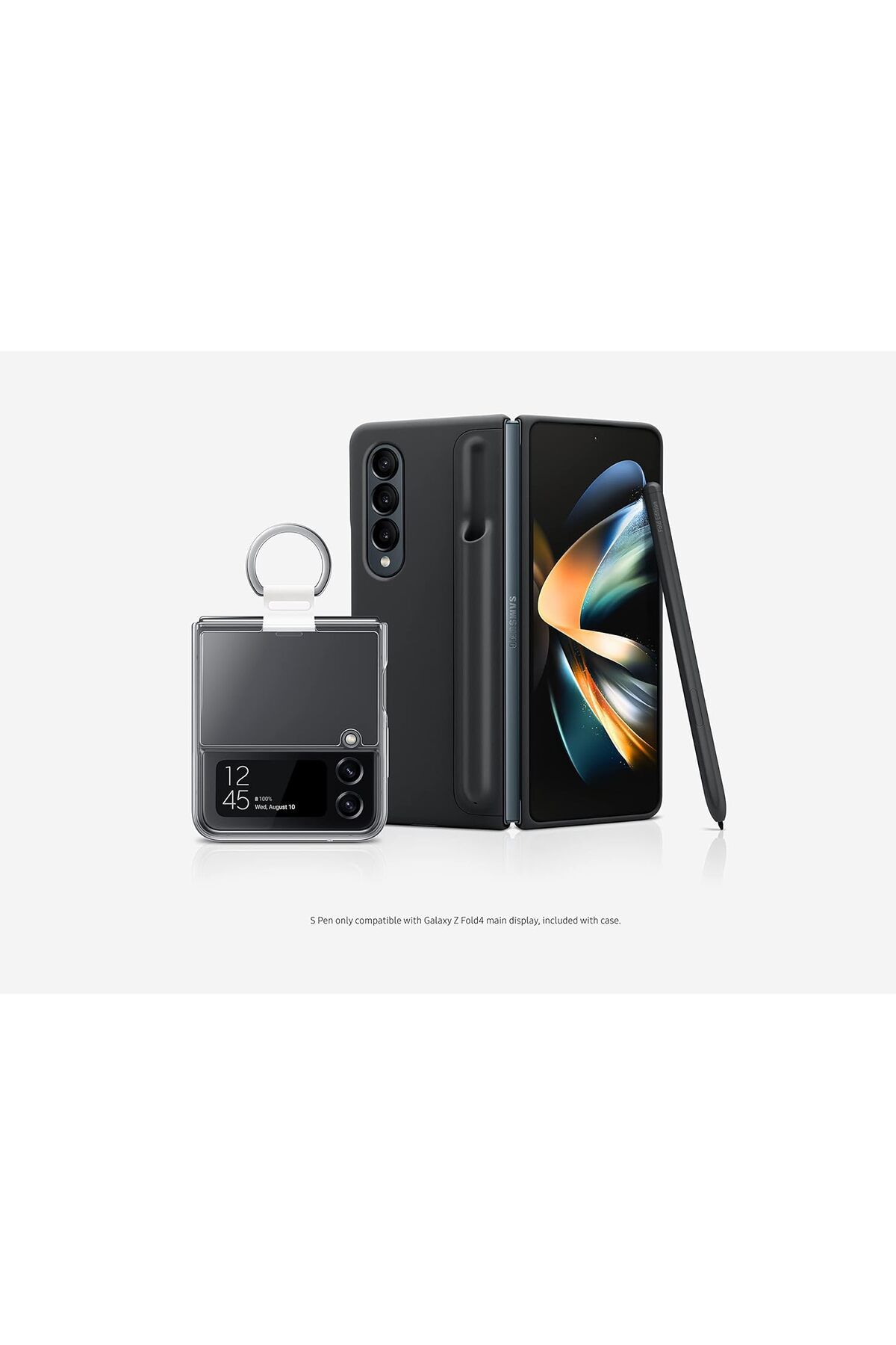 Samsung-Galaxy Z Flip 4 Cell Phone, Factory Unlocked Android Smartphone, 256GB, Flex Mode, Hands Fre 3