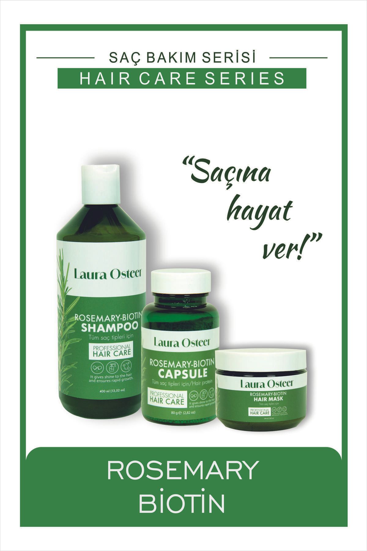 Laura Osteer Bıotin Set