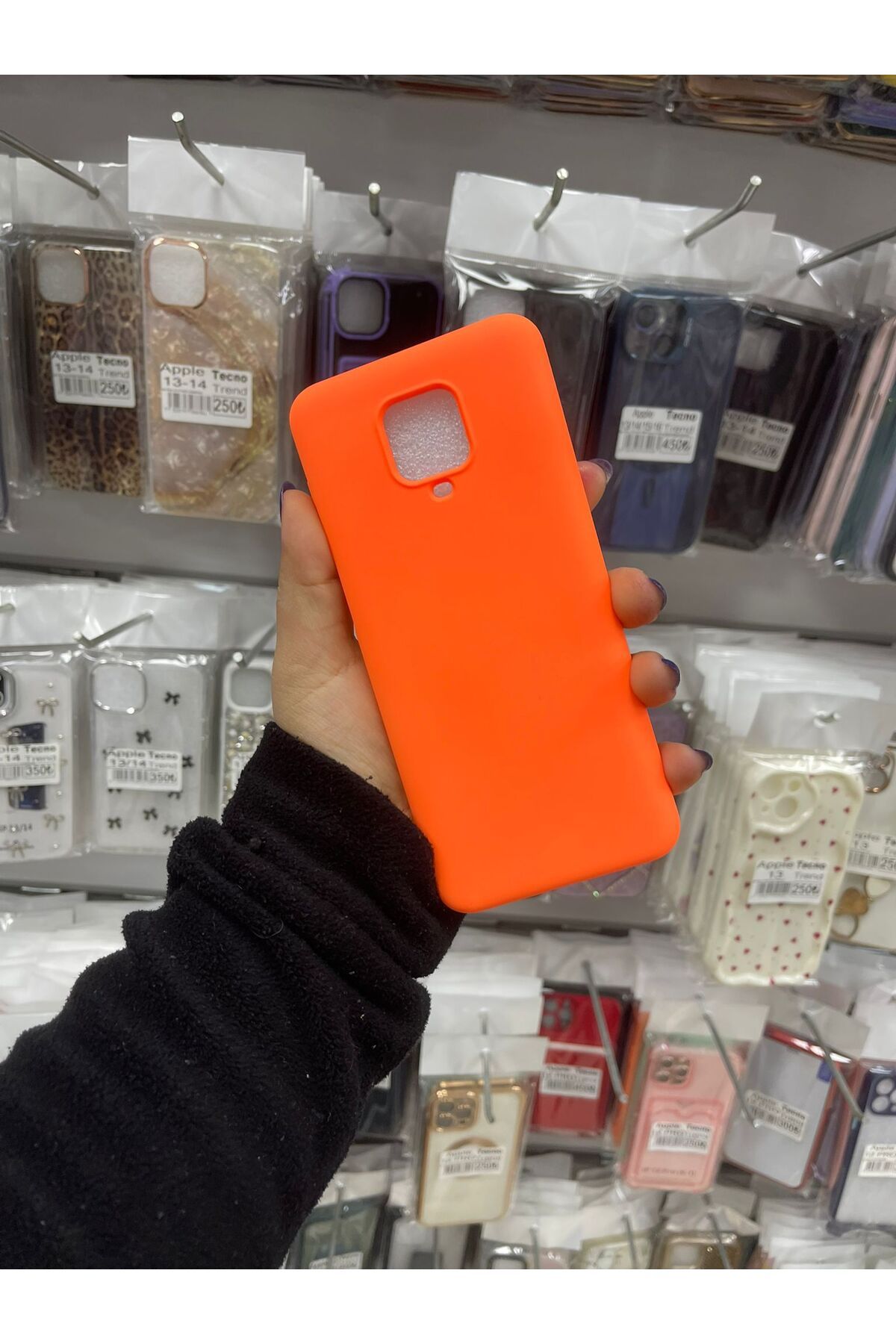TECNOTREND Redmi Note 9 Pro/Note 9s Uyumlu Mara Lansman silikon kılıf