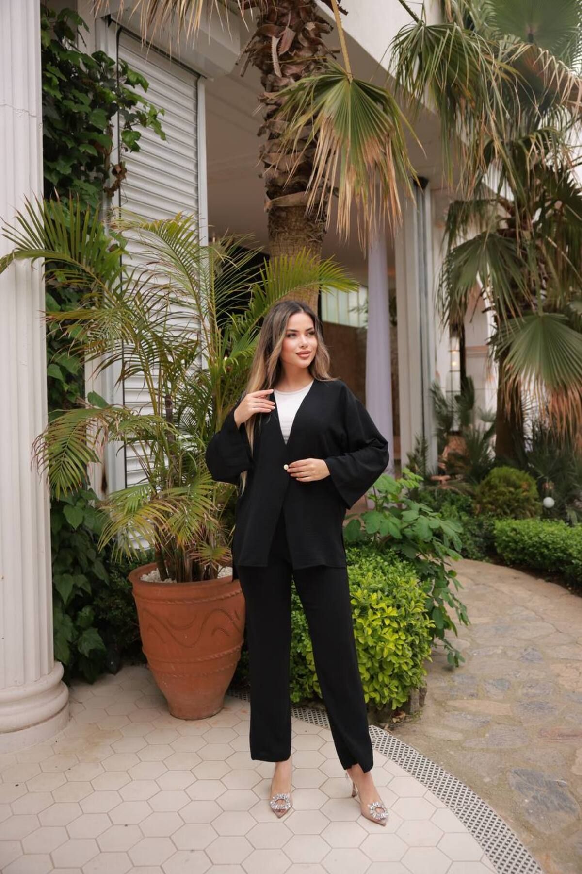 Afili butik AEROBİN TEK DÜĞMELİ CEKETLİ TAKİM