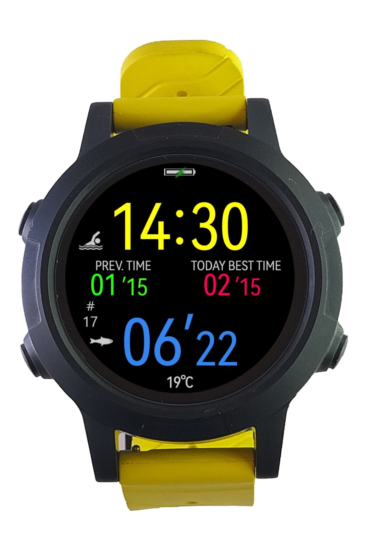 کامپیوتر غواصی MS1 MICROSUB FREE DIVE COMPUTER کمربند سیاه Mikrosub