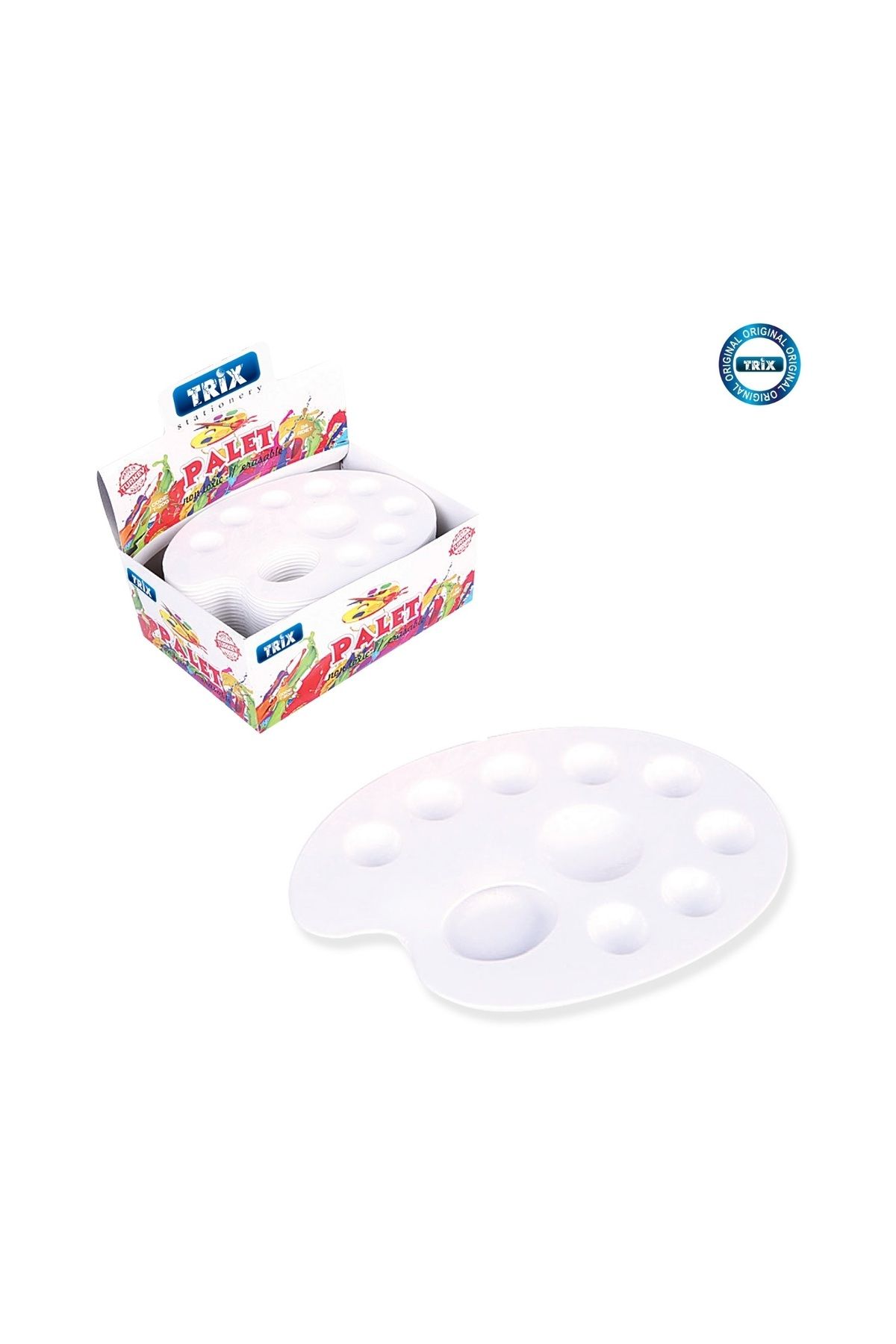 TRİX Beyaz Palet 2 Adet