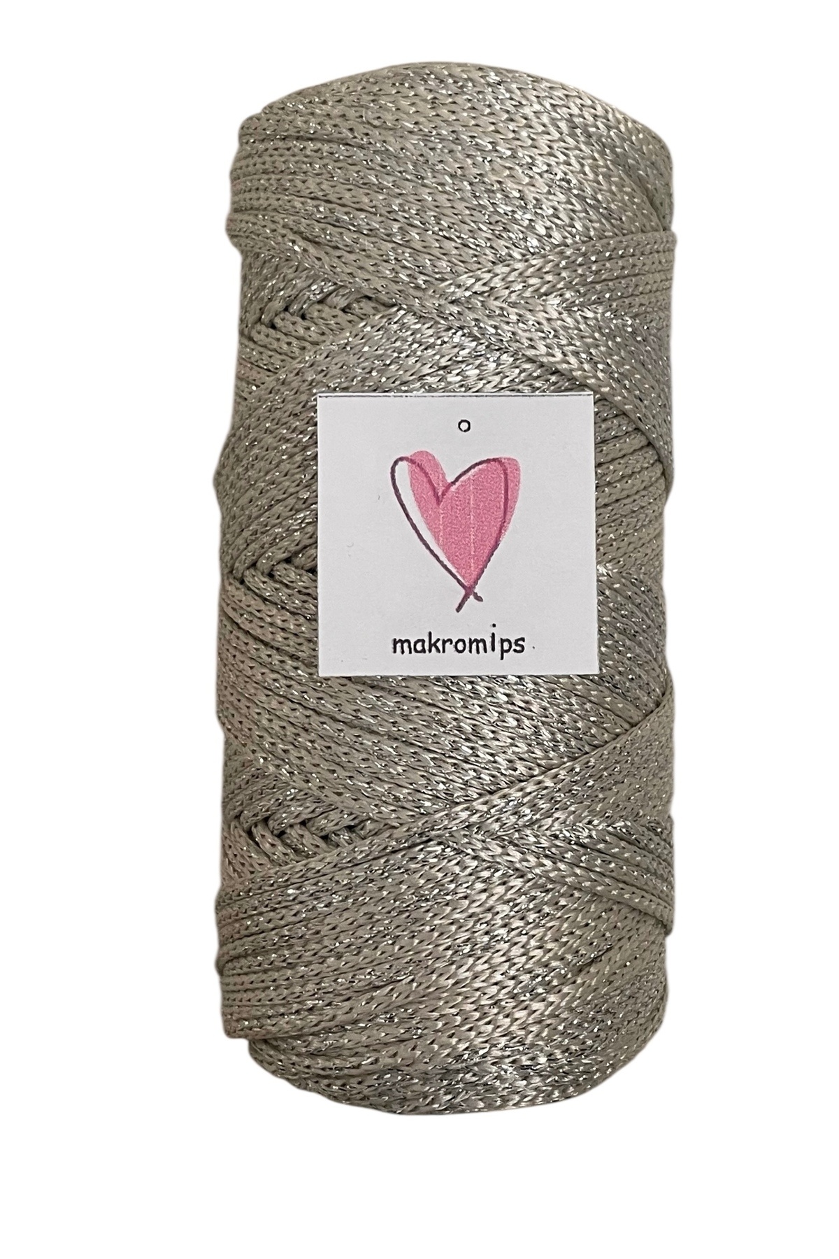 Makromİps-Premium Polyester - 100g Shiny Macrame Rope Hobby Hand Knitted Bag, 1St. Quality Sula 2