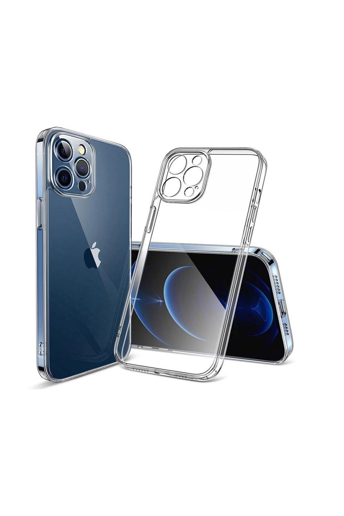 Logis Apple iPhone 16 Pro Max Kılıf Süper Silikon Şeffaf