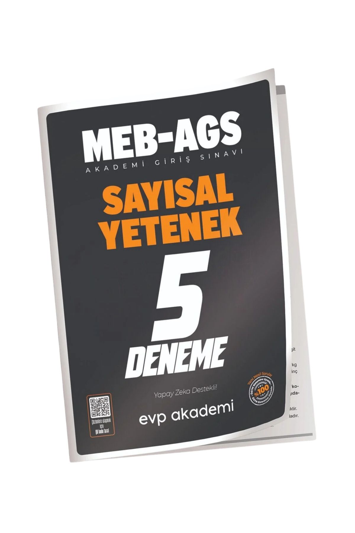evp akademi 2025 MEB-AGS Sayısal Yetenek Çözümlü 5 Deneme-YEP YENİ