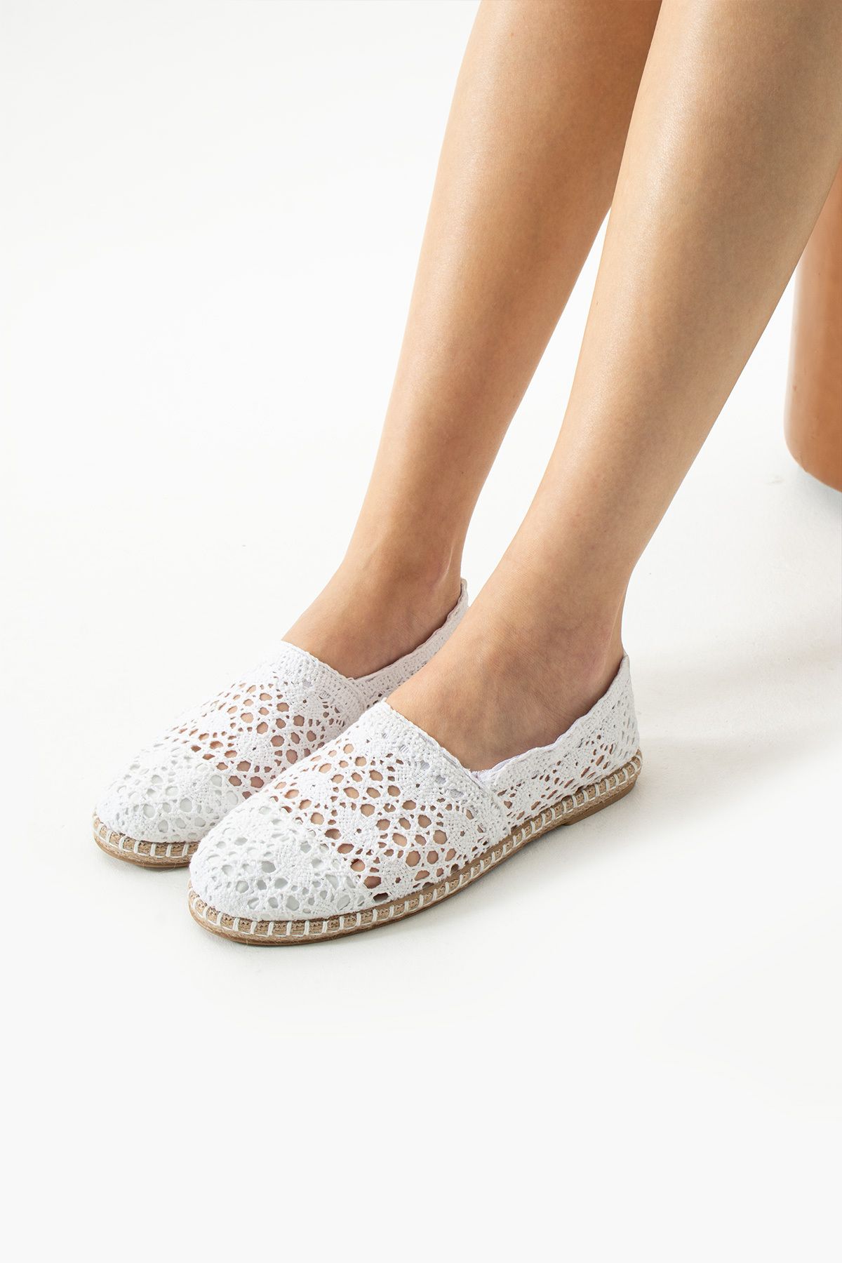 ROLANDA SHOES OYA DANTELLİ BABET