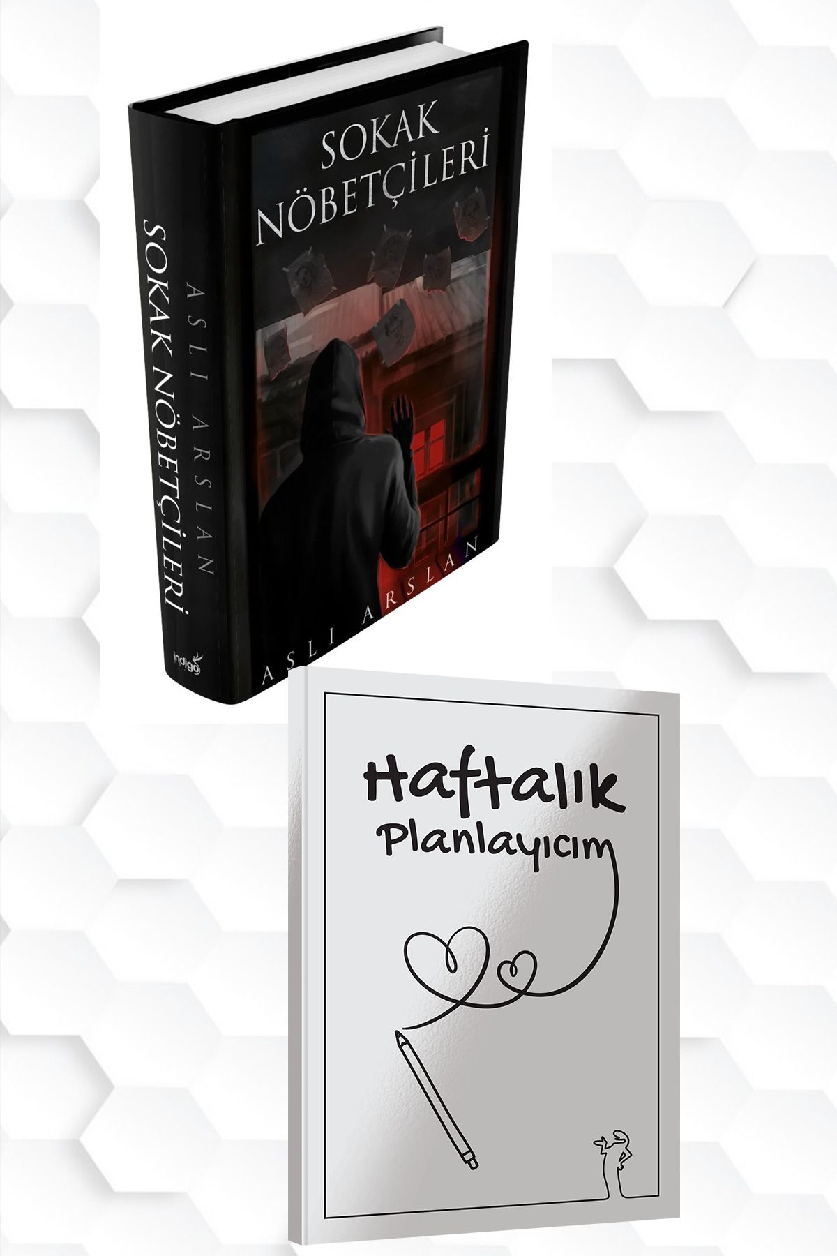 İndigo Kitap CİLTLİ-ASLI ARSLAN-SOKAK NÖBETÇİLERİ 1 +HAFTALIK PLANLAYICIM (52 HAFTA) HEDİYE