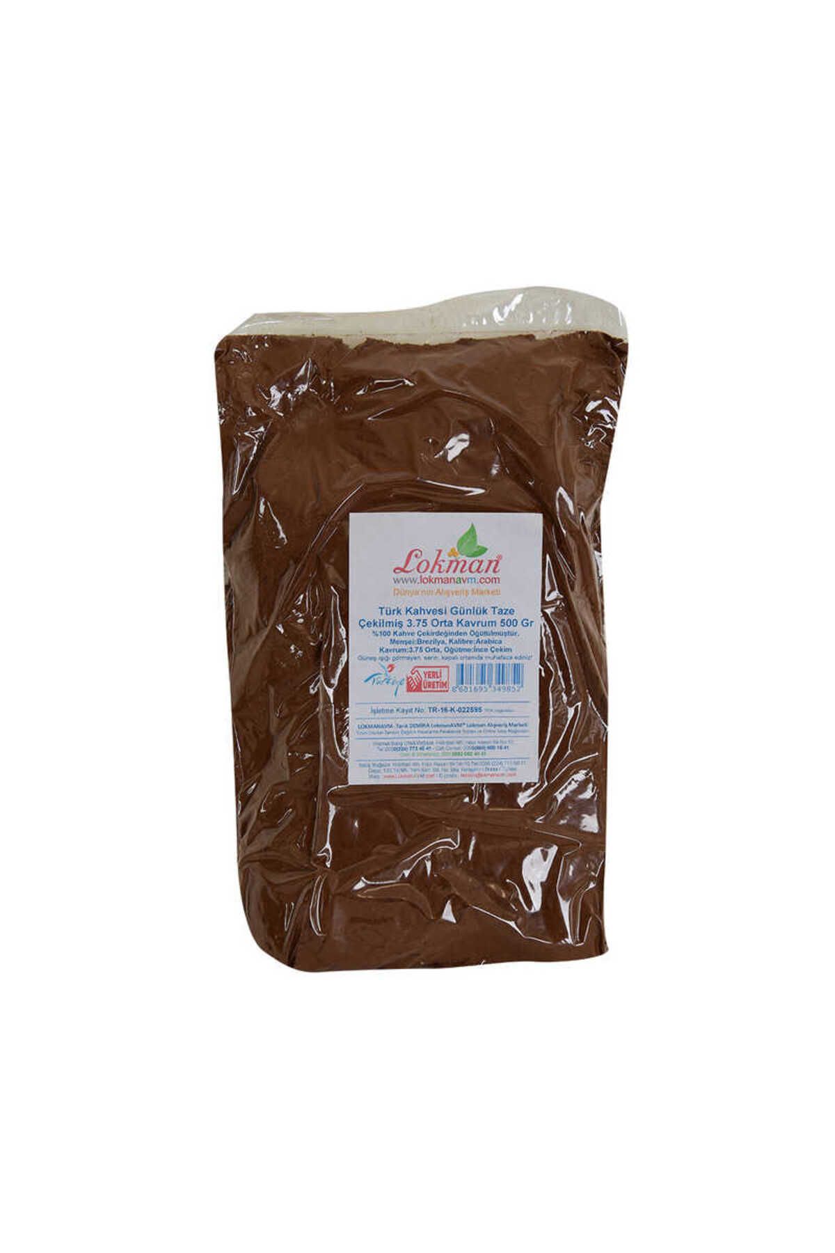 swilex Türk Kahvesi Günlük Taze Çekilmiş 3.75 Orta Kavrum 500 Gr Paket
