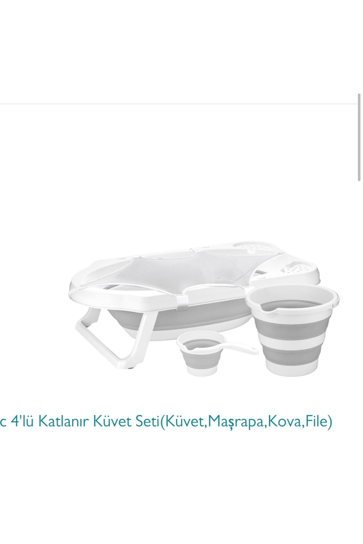 OKYANUS KLOZET Katlanır küvet seti
