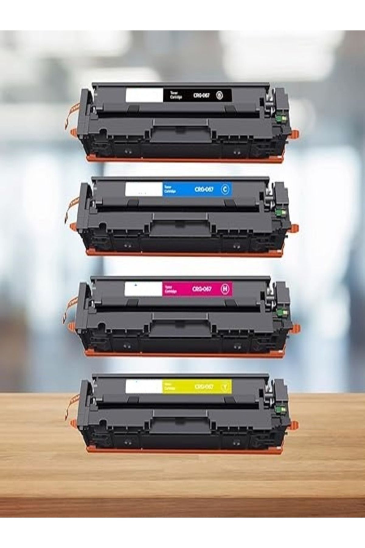 Canon CRG-067 1 SET Çipli /LBP-631Cw - LBP-633Cdw - MF-651Cw - MF-655Cdw - MF-655Cx - MF-657Cdw AURA TONER