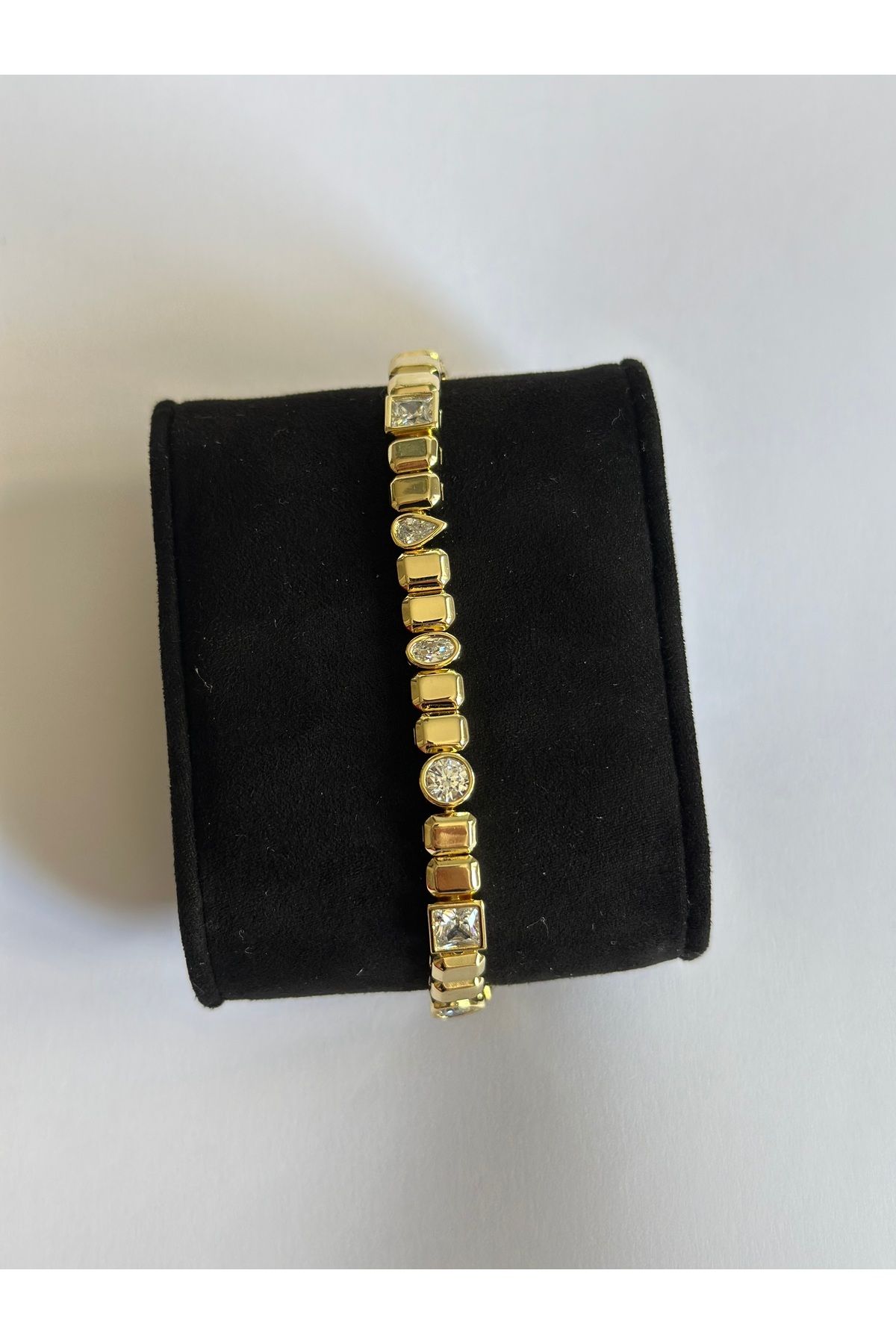 NİSSBEBE XUPİNG JEWELRY VİP Bileklik 14K Renk KARARMAZ Çelik Bileklik (DOĞALTAŞ BİLEKLİK HEDİYE)