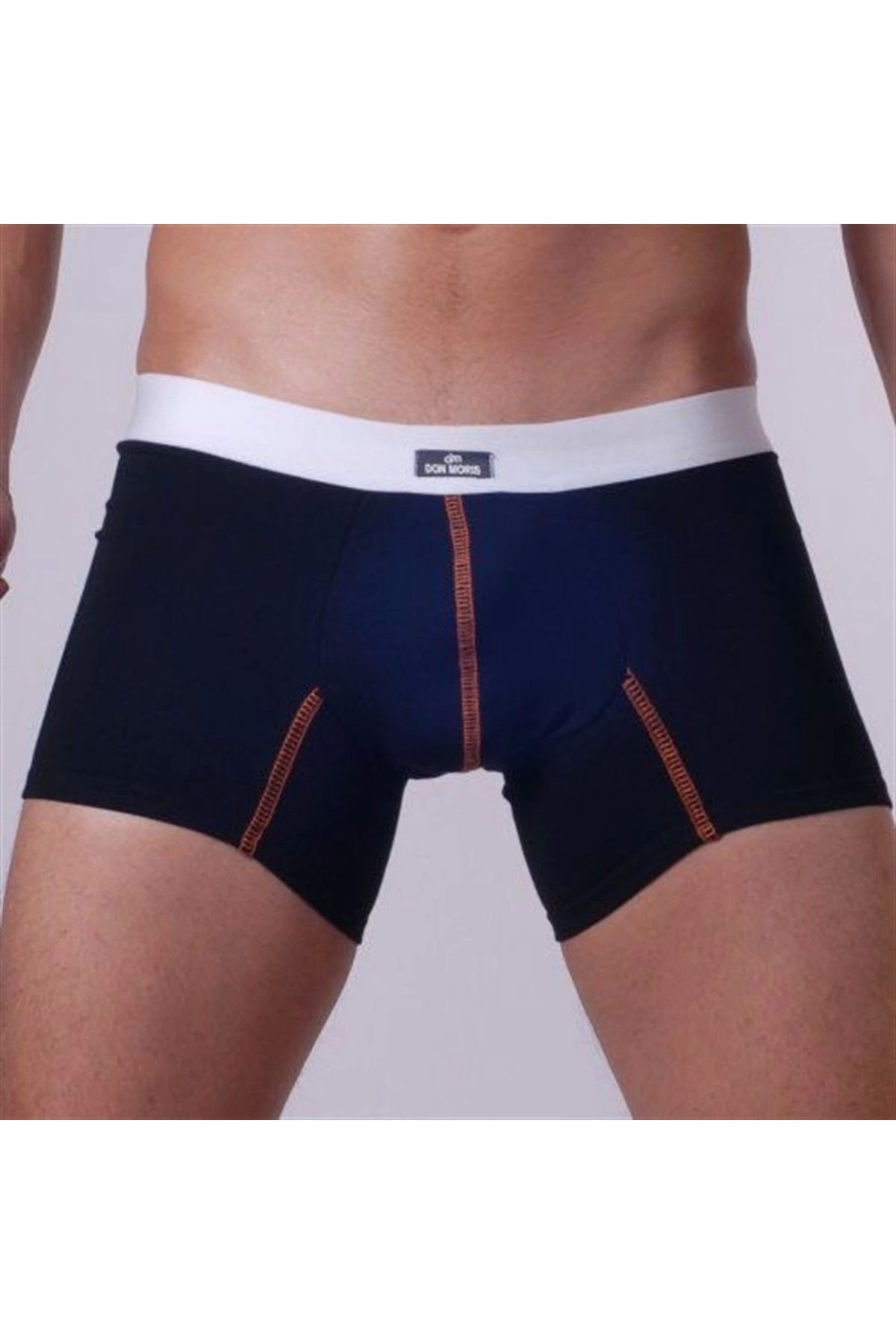 sepya Don Moris DM140509 Erkek Boxer Çamaşır