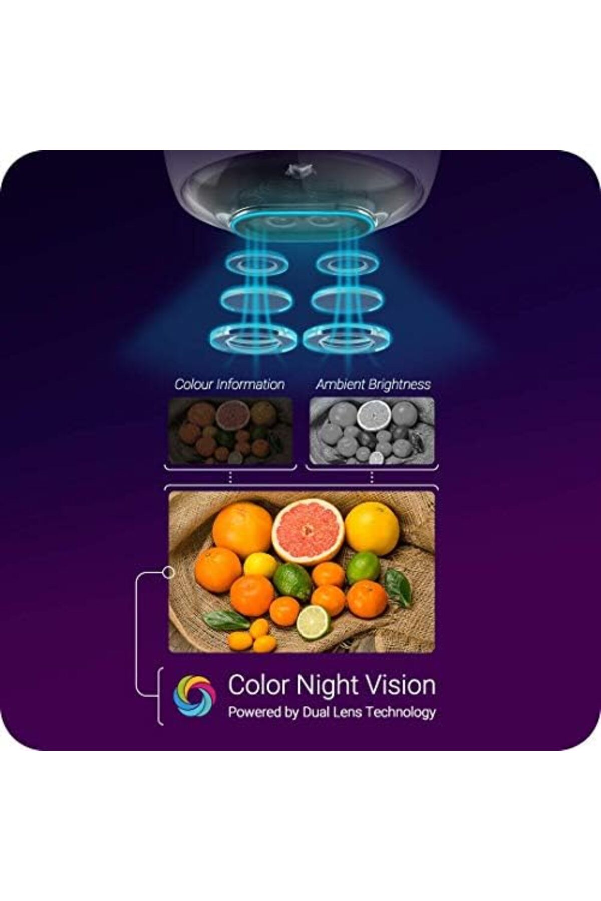 EZVIZ-Dual Lens C3X Wi-Fi Camera with Color Night Vision, Human and Vehicle Detection, Weather Resis 6