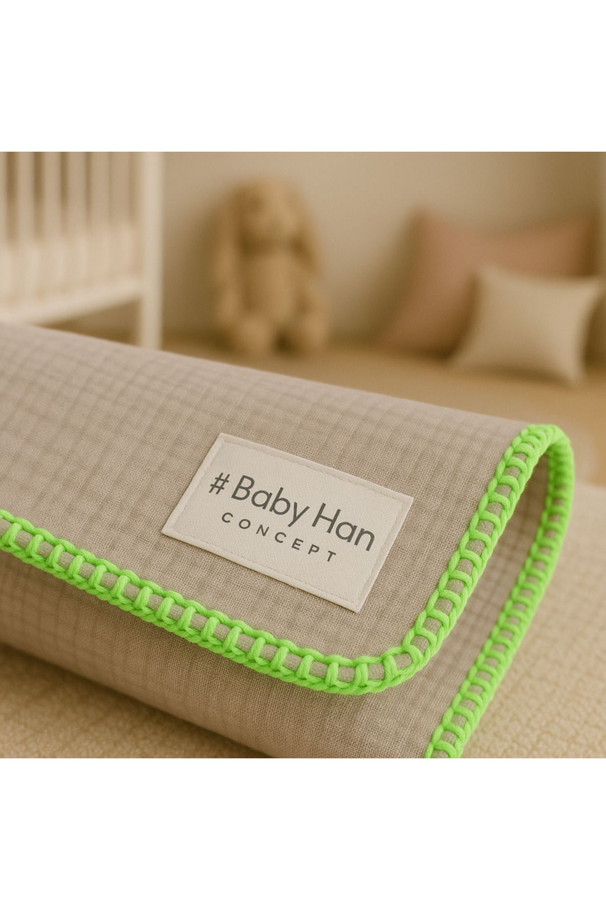 BABY HAN CONCEPT Dört katlı müslü örtü %100 pamuk