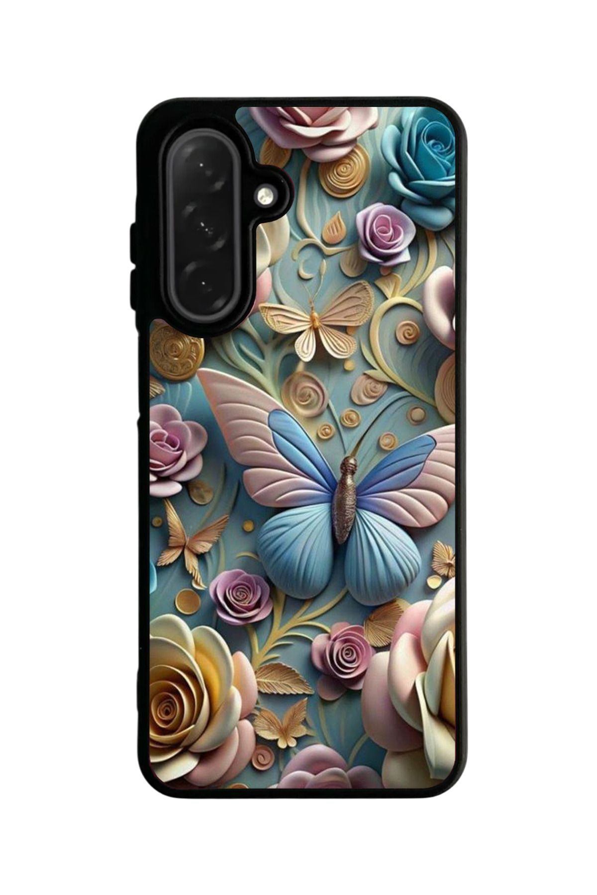 Aksel Kılıf Samsung Galaxy A56 Uyumlu Mat Siyah Kılıf – Yumuşak Silikon, Koruyucu, Şok Emici Kapak