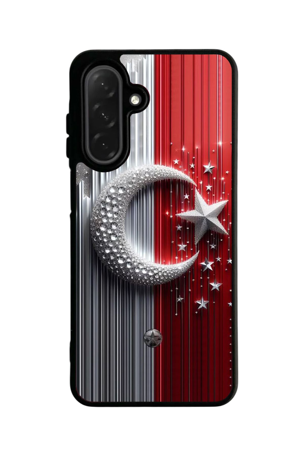 Aksel Kılıf Samsung Galaxy A26 Uyumlu Mat Siyah Kılıf, Yumuşak Silikon, Koruyucu, Şok Emici Kapak Kılıf