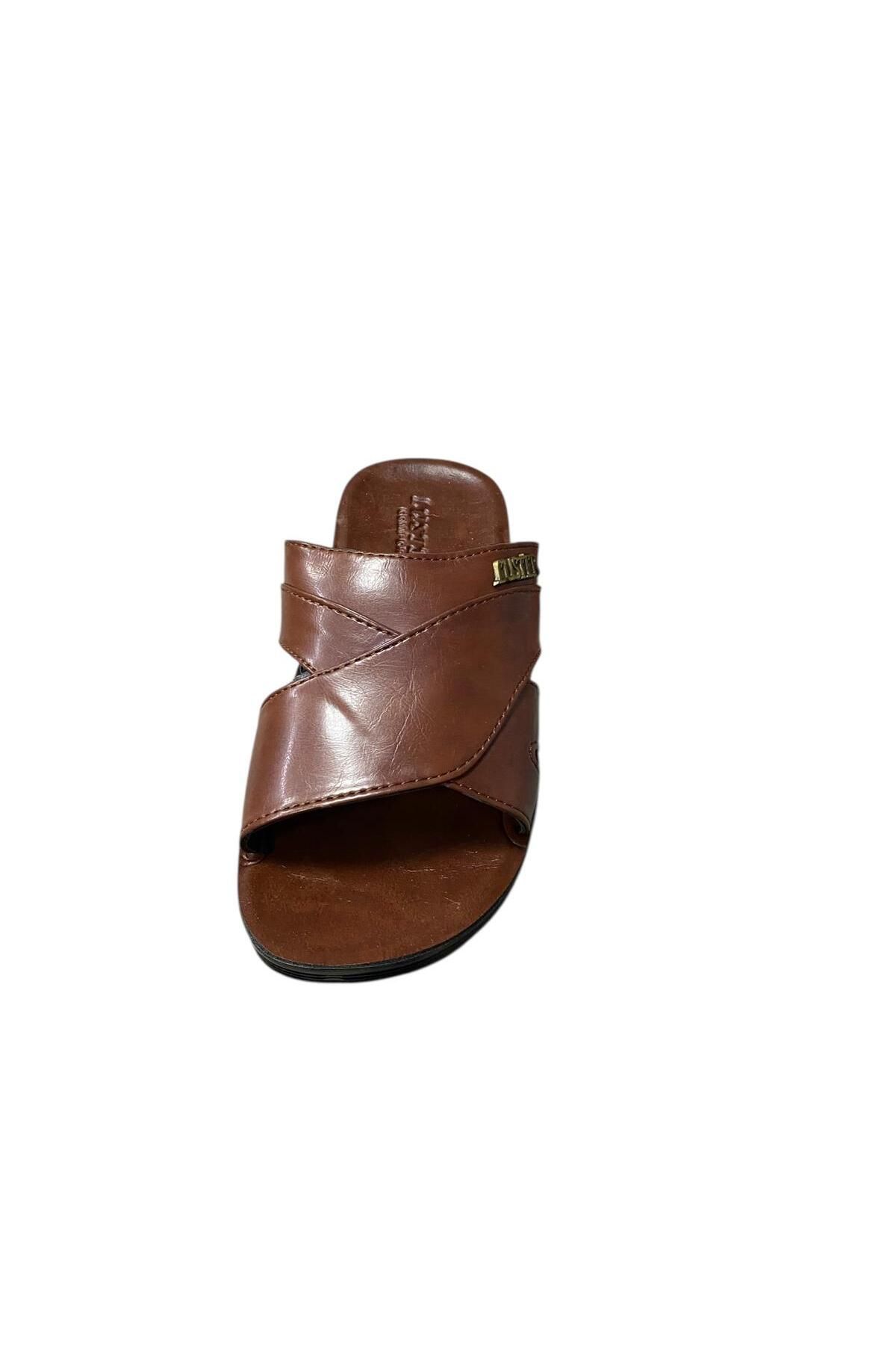 Luster-Men's Summer Flat Sole Slippers 6