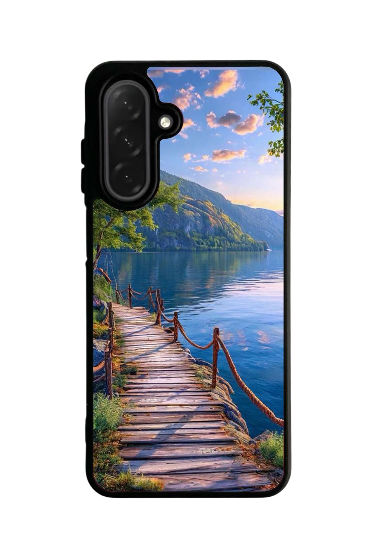 Aksel Kılıf Samsung Galaxy A56 Uyumlu Mat Siyah Kılıf – Yumuşak Silikon, Koruyucu, Şok Emici Kapak