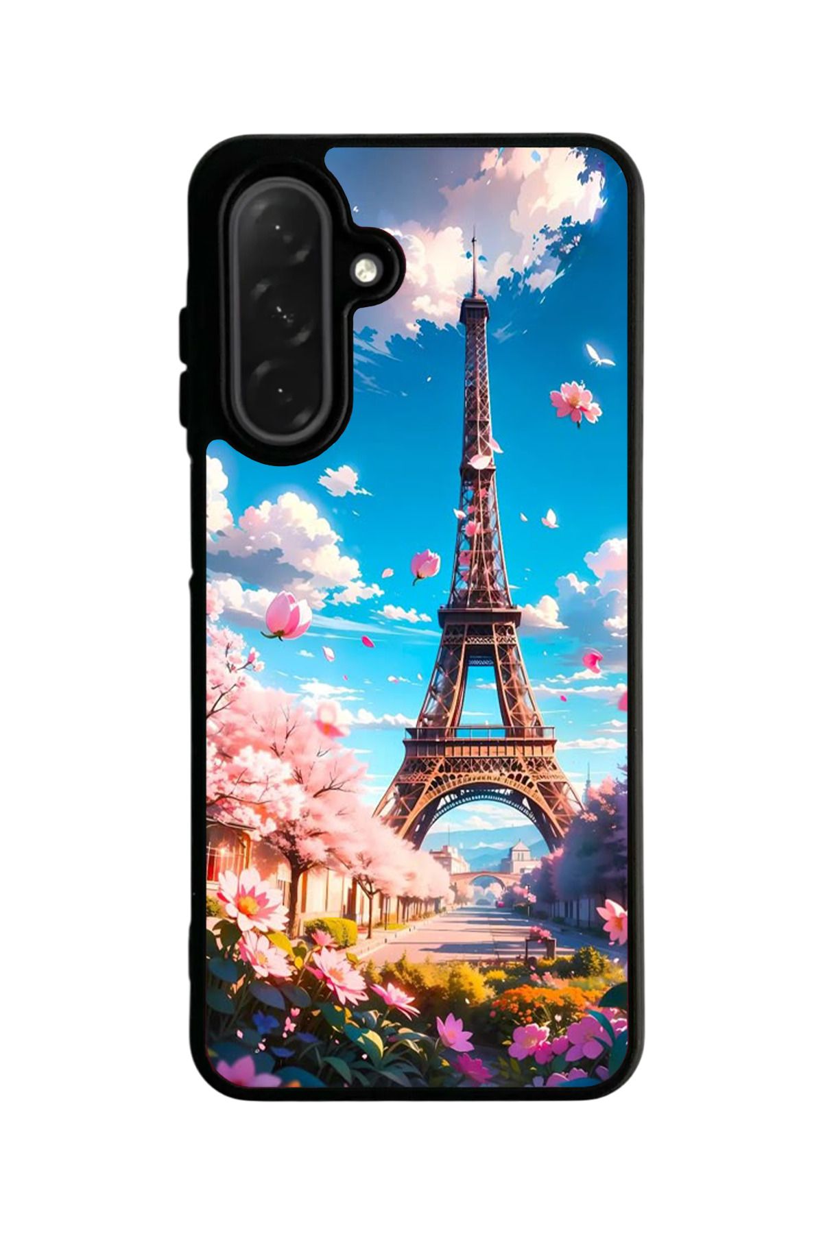 Aksel Kılıf Samsung Galaxy A26 Uyumlu Mat Siyah Kılıf, Yumuşak Silikon, Koruyucu, Şok Emici Kapak Kılıf