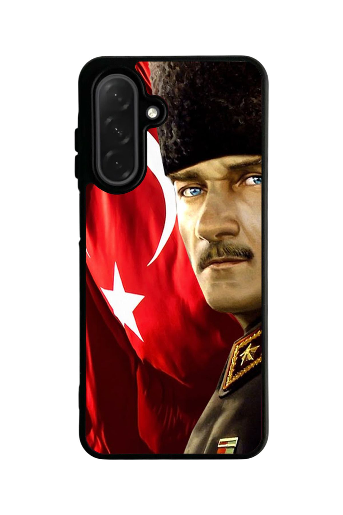 Aksel Kılıf Samsung Galaxy A56 Uyumlu Mat Siyah Kılıf – Yumuşak Silikon, Koruyucu, Şok Emici Kapak