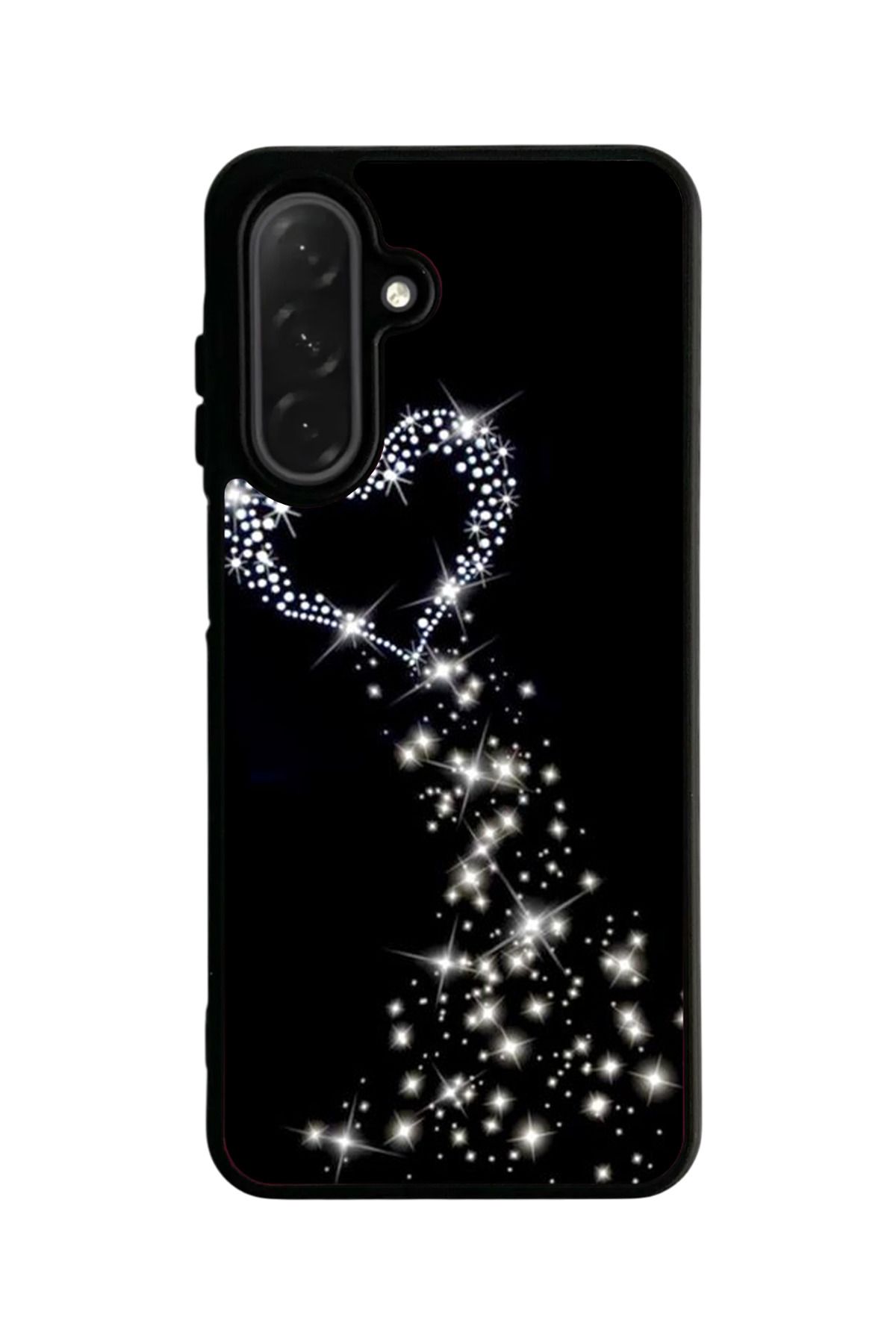 Aksel Kılıf Samsung Galaxy A26 Uyumlu Mat Siyah Kılıf, Yumuşak Silikon, Koruyucu, Şok Emici Kapak Kılıf