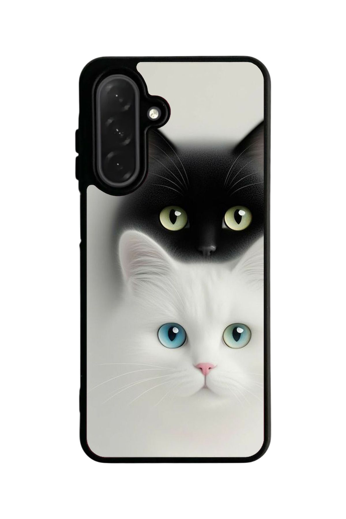 Aksel Kılıf Samsung Galaxy A26 Uyumlu Mat Siyah Kılıf, Yumuşak Silikon, Koruyucu, Şok Emici Kapak Kılıf